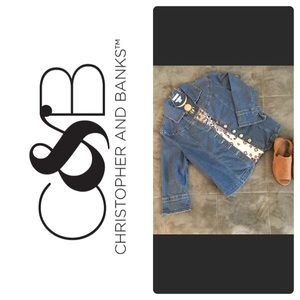 🧥🌹Christopher & Banks Denim Jacket